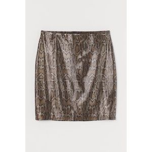 Snake Pattern 🐍 Shimmery Skirt